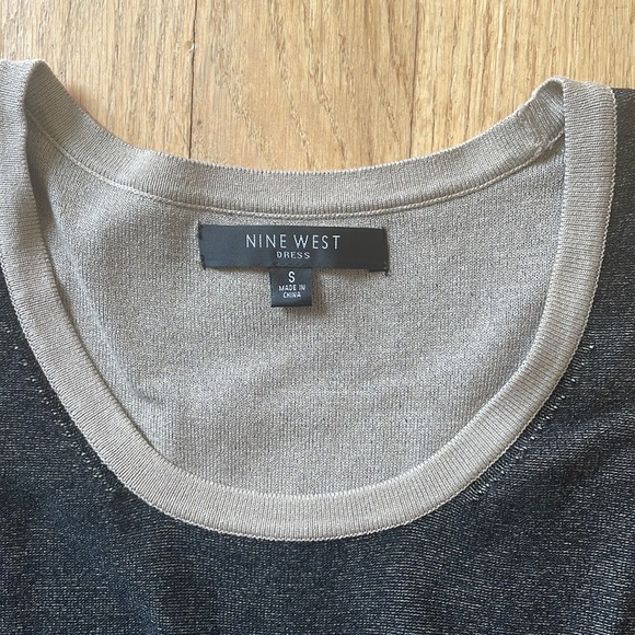 Nine West dress 3/4 sleeve fit-and-flare - Picture 6 of 12